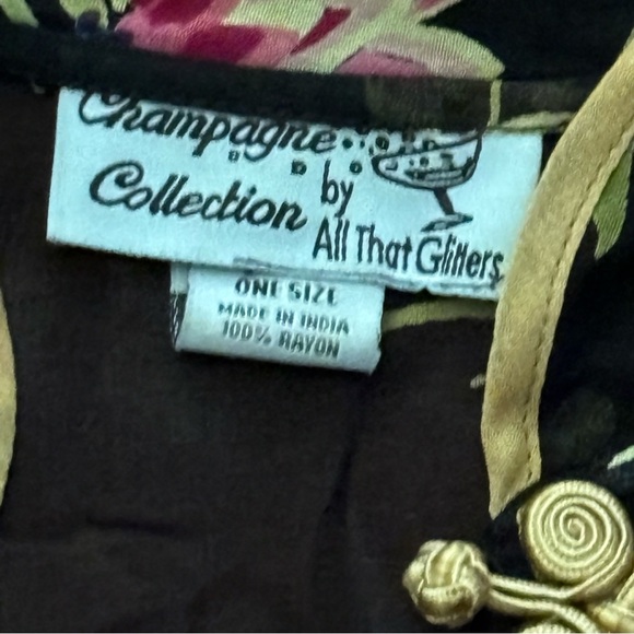 Vintage oriental top!! Y2k!! - Picture 4 of 4